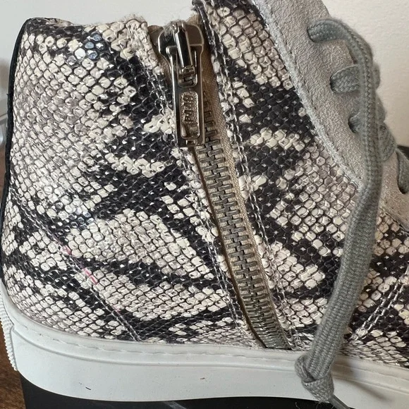 P448 high top size 7 EU37 silver star - Picture 5 of 9